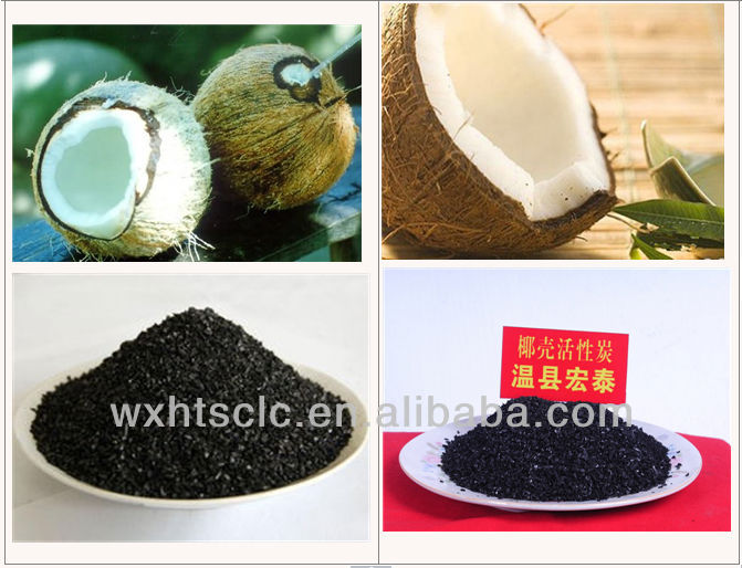 New product of coconut shell activated carbon for water treatment