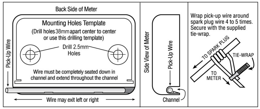 防水のためのタコメータ時間計2ストローク4ストローク- オートバイ用ジェットスキーatv芝刈り機スノーモービルの除雪chiperソッドカッター問屋・仕入れ・卸・卸売り