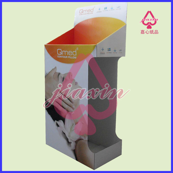 Round shape cardboard unit display stand/paper display for chocolate candy bars Exhibition