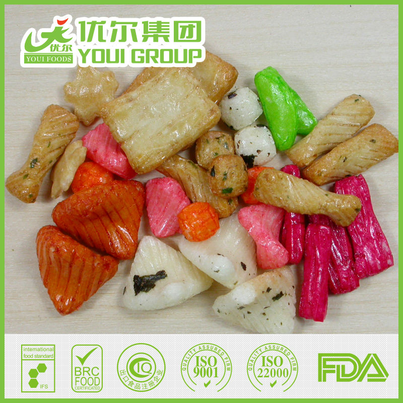 Rice Crackers of Japanese style
