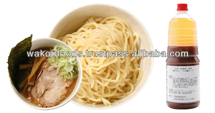 Niboshi tukemen soup (AC-588) dried ramen noodles with thick taste soup 1.8L