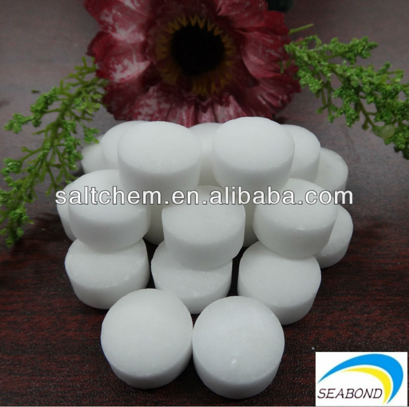 purifying drinking machine salt made in china,water softening agent,salt tablets