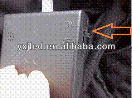 新しいスタイルのパーティークリスマスelパネル音actived男点滅elt- シャツワイヤー付き4aaaバッテリーポリ塩化ビニール袋が付いて問屋・仕入れ・卸・卸売り