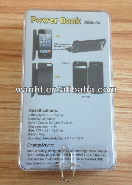 iphone 5 2800mah battery case 4