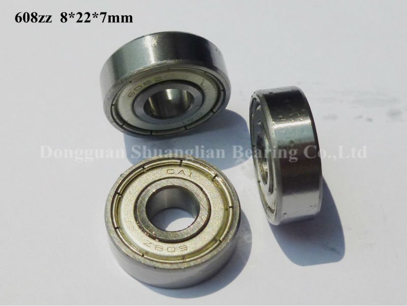 miniature deep groove ball bearings 608 608-2RS 8*22*7mm distributor needed