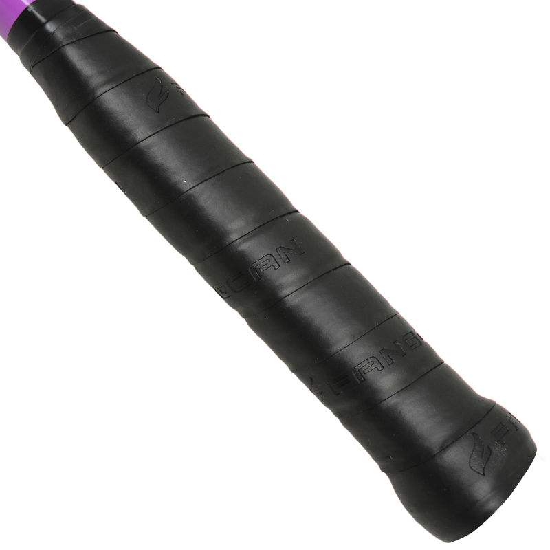 文字と紫のカバー付きFANGCAN FCSQ-02スカッシュラケット複合主ラケット問屋・仕入れ・卸・卸売り