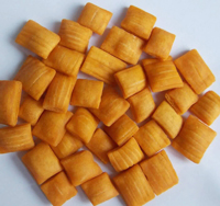 Wasabi flavor fried crackers/ wasabi rice crackers