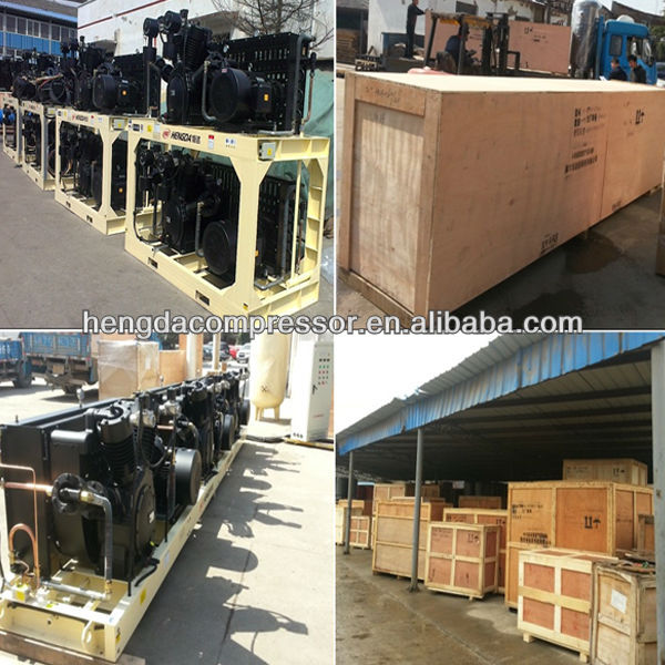 champagne or cava Hengda compressor 105CFM 580PSI 30HP 2014 CHINAPLAS