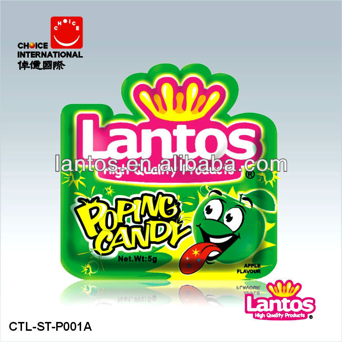 LANTOS BRAND hard candy 5g pop rocks popping candy
