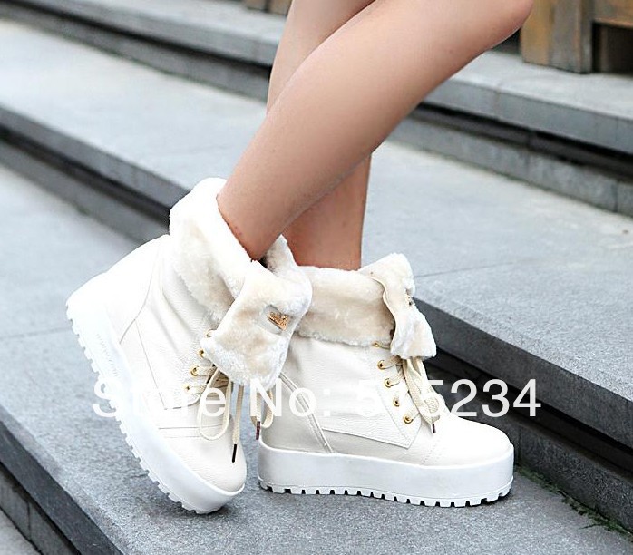 Женские ботинки 2013 The Winter Thick Fur Snow Boots for Women High Platform Shoes Ladies Half Knee Boots Женские ботинки 2013 The Winter Thick Fur Snow Boots for Women High Platform Shoes Ladies Half Knee Boots