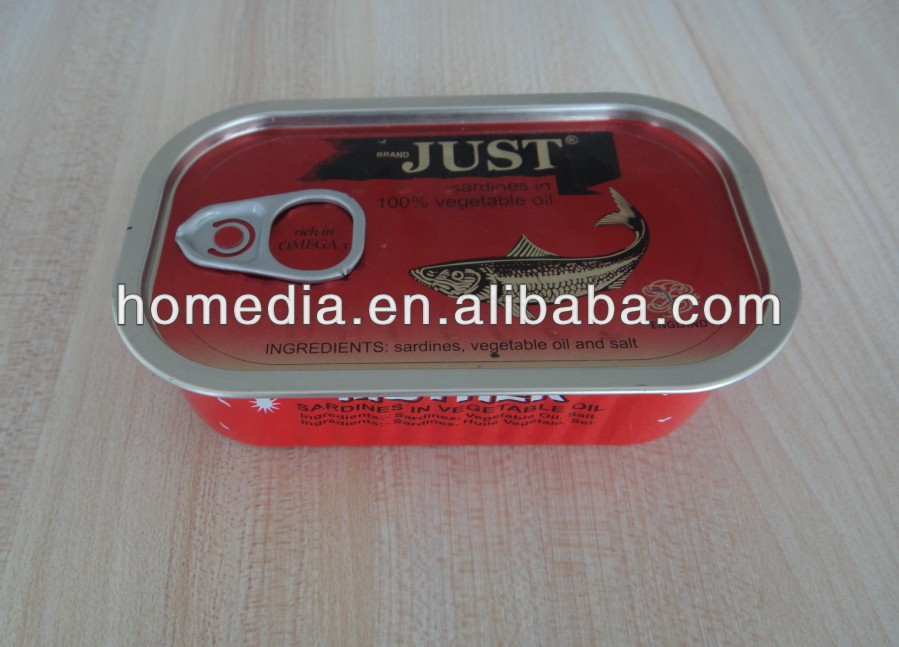 311# 125g Empty Sardine Can