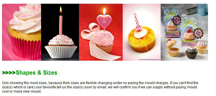 high quality greaseproof cake decorating paper cups