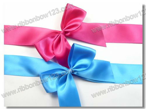 pre made bow with wire twist for lollipop,lollipop ribbon bow