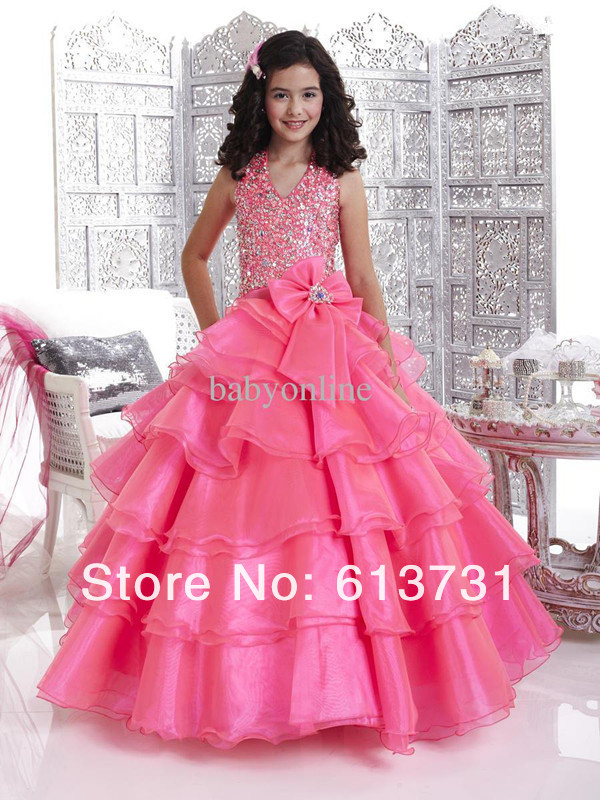 Flower girl evening formal wedding patterns