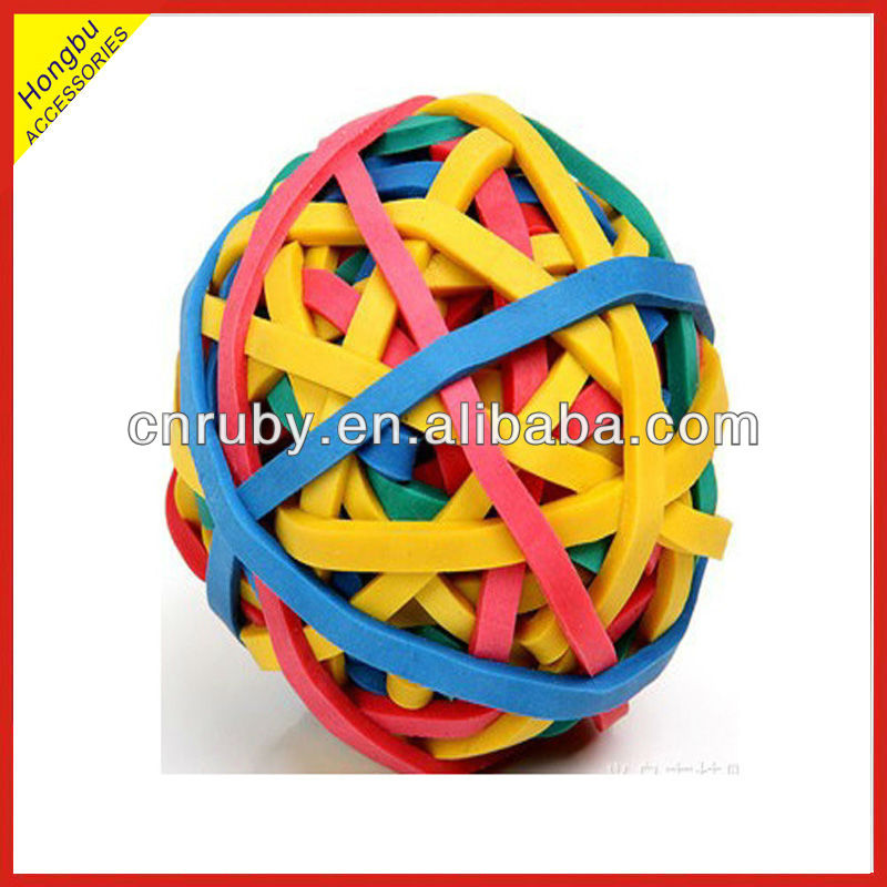 Solid Color Hair Rubber Lollipop