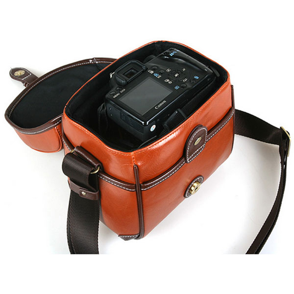 ビンテージデザイン2014年デジタル一眼レフカメラバッグヴィンテージ革製カメラバッグ問屋・仕入れ・卸・卸売り