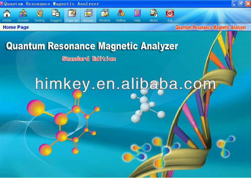2013 Original New arrival! Latest Quantum analyzer magnetic health care products