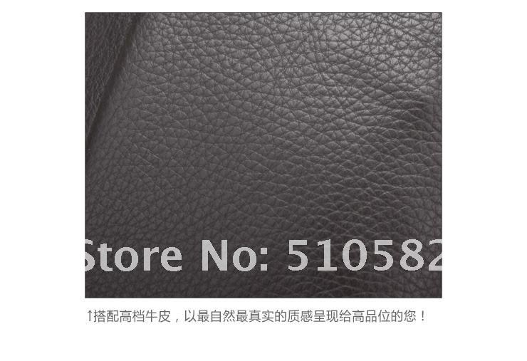 2012 new 'GEAR BAND '  Elegant fashion Series -Men's  Genuine leather bags leather business men's portable multifunctional bag
