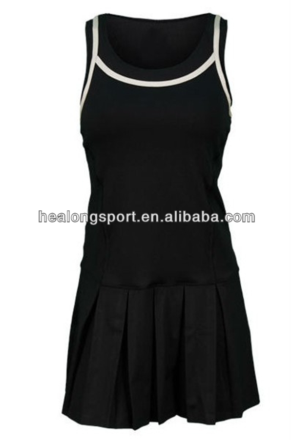 新しいモデルの女の子のドレスの女の子ドレスの昇華テニステニスユニフォーム問屋・仕入れ・卸・卸売り