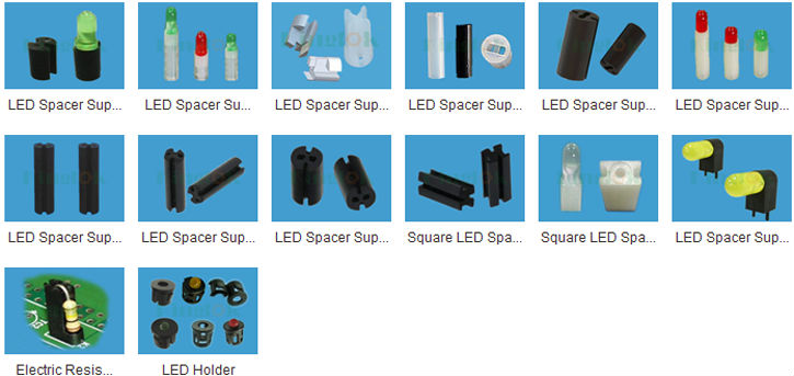 ナイロンプラスチック部品ledスペーサーサポート仕入れ・メーカー・工場