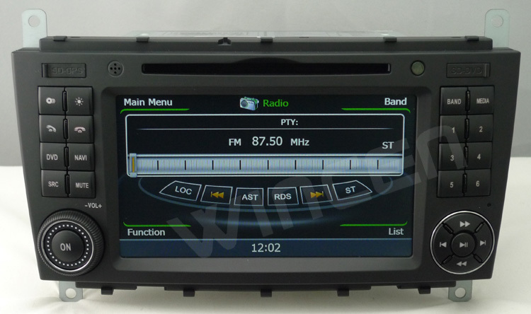 car audio player for benz