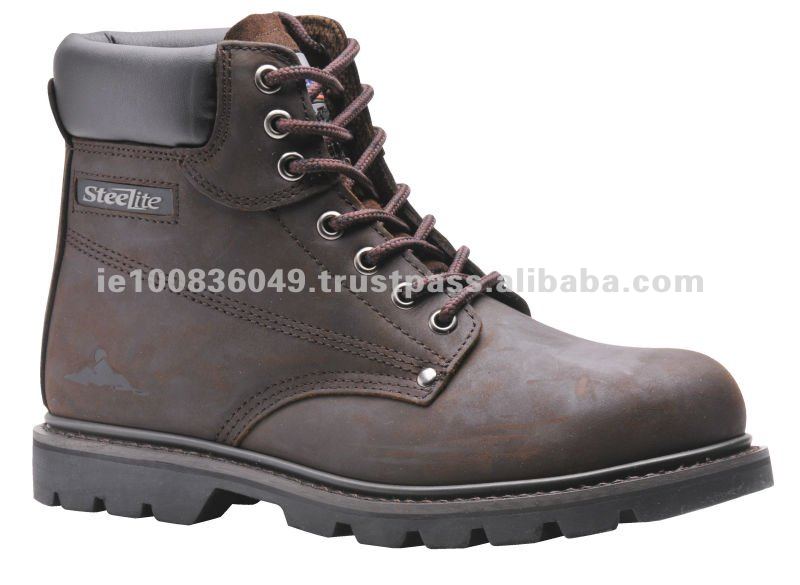 Steeliteの管理の安全靴のBrogue S1P問屋・仕入れ・卸・卸売り