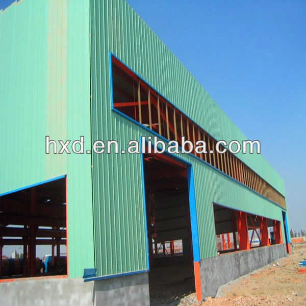 Stainless Steel Structure Warehouse Workshop Shed Factory Building