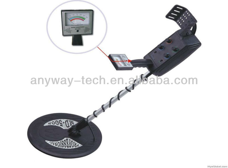 gold metal detector long range and long life +two coils Ground security Scanner metal gold detector MD5008
