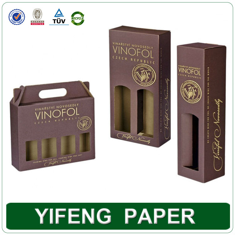 printing wine paper boxes/paper red wine box/paper wine box printing