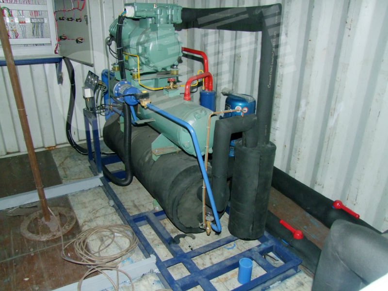西アフリカブロックアイスプラントを持つ工場容器のデザイン仕入れ・メーカー・工場