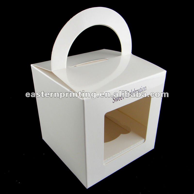 Customized Paper Cupcake Box (1 to 24cups)
