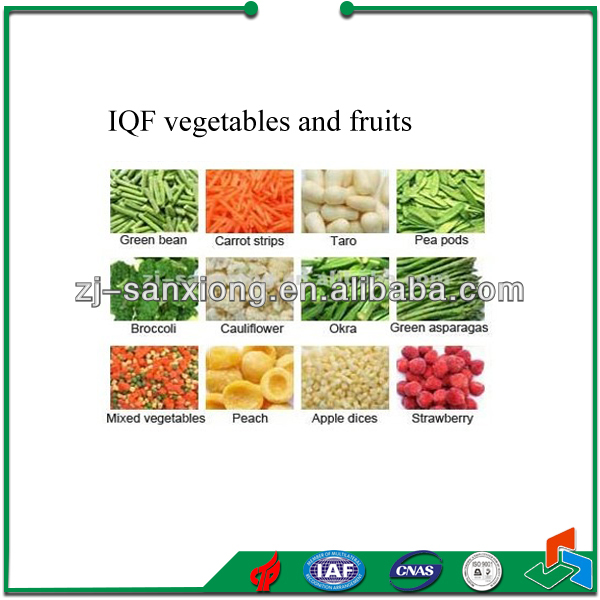 iqfトンネルフリーザー果物や野菜のための問屋・仕入れ・卸・卸売り