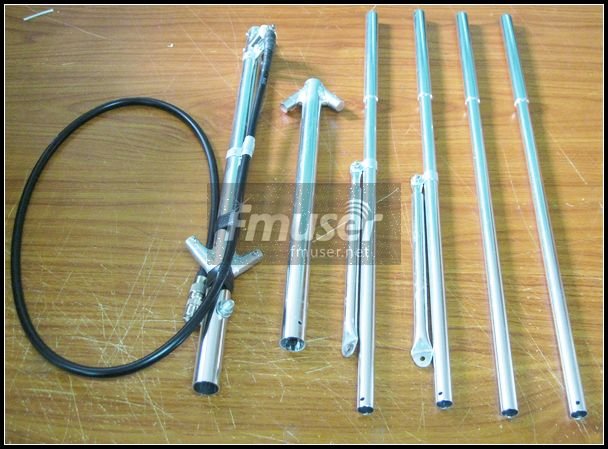 FMUSER Circular Elliptical Polarized Audio denon fm antenna Double-crossed FM antenna CP100 for 500w FM Transmitter-RC1