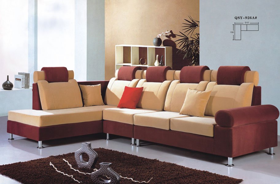 fabric sofa set