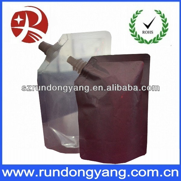 2013 newest resealable spout pouch for packing