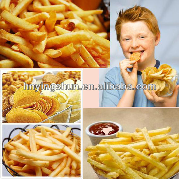2014 Mcdonald use automatic commercial potato chips slicing machine