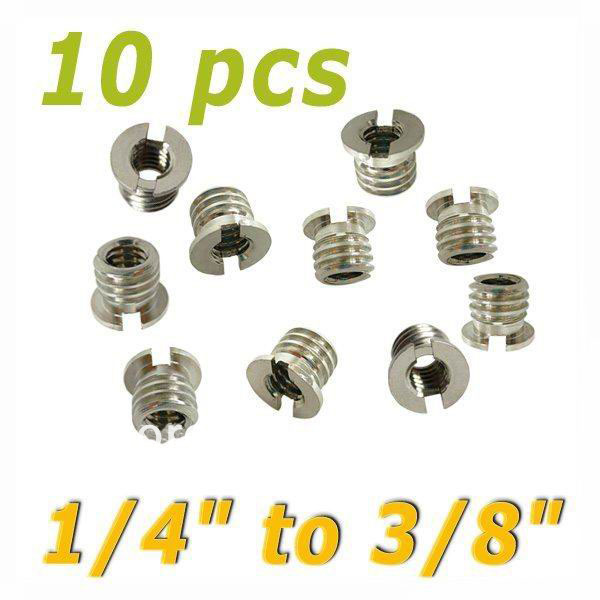 free-shipping-tracking-number-10pcs-1-4-to-3-8-Convert-Screw-Adapter-for-Tripod