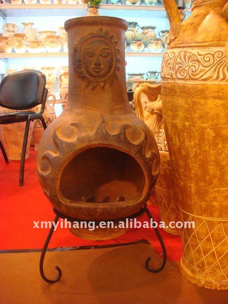 新しい熱い販売の2012chiminea屋外テラコッタ問屋・仕入れ・卸・卸売り
