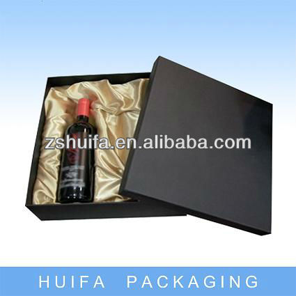 Custom cardboard red wine glass box with specification