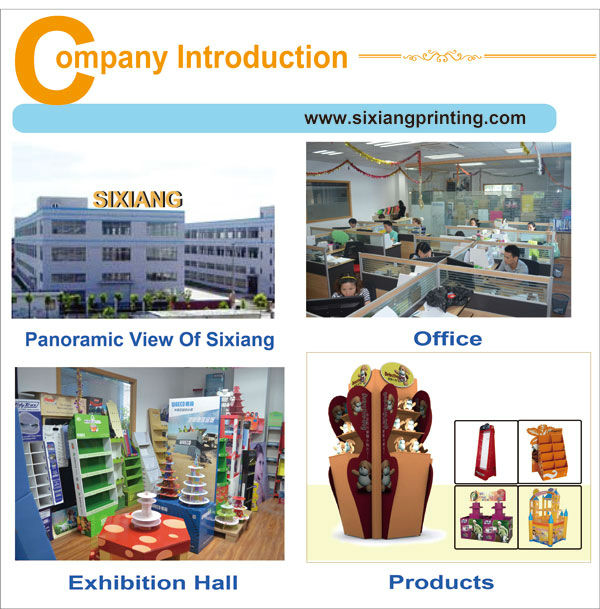 High quality supermarket cardboard stands for chewing gum display