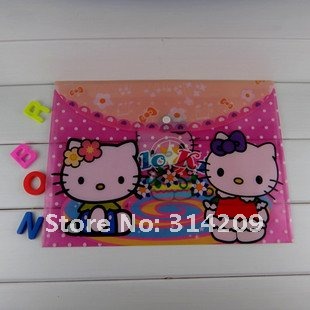 Wholesale Lot of 30pcs, Hello Kitty Design--Kids Cartoon A4 Documents Bag/ File Folder/ Stationery Holders/ File Bag, Kids Gift Wholesale Lot of 30pcs, Hello Kitty Design--Kids Cartoon A4 Documents Bag/ File Folder/ Stationery Holders/ File Bag, Kids Gift