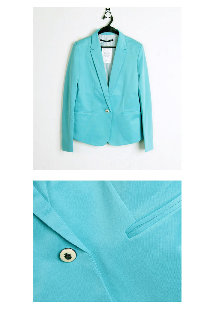 女性ファッションジャケット基本2013折り畳み式スリーブチュニックコートのキャンディの色カーディガンxs-xl9794ブレザー問屋・仕入れ・卸・卸売り