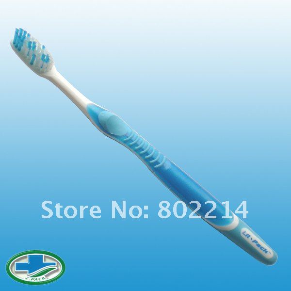 Cheap wholesale 20s Anti Periodontal Disease Toothbrush Super Soft Fine Bristle Tooth Brush blue