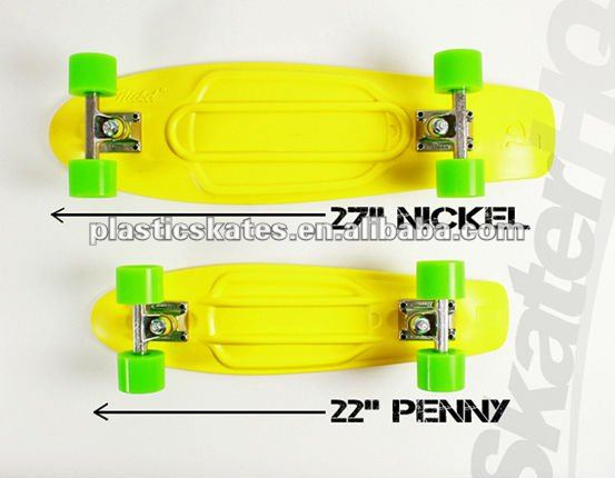 ミニプラスチック22インチクルーザークルーザーペニーバナナ魚ボード完全なボードスケートボード問屋・仕入れ・卸・卸売り