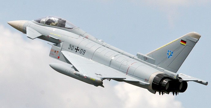 Купить freewing eurofighter v2 версии ef-2000 евро-истребитель 2 90 мм ...