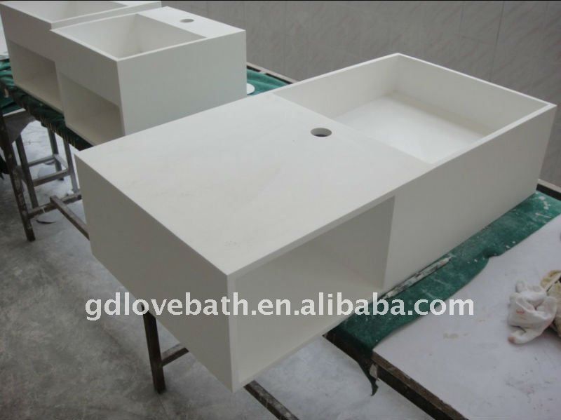 イタリアンデザイン表面石のバスルームの洗面洗面問屋・仕入れ・卸・卸売り