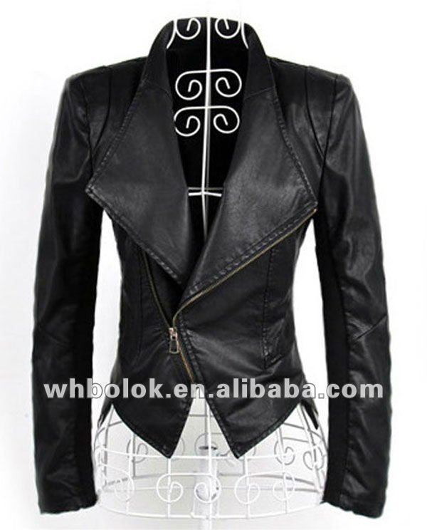 Moda Lavar Chaqueta Cuero Dama Blazer Chaquetas Moda Lavar Chaqueta Cuero Dama Blazer Chaquetas