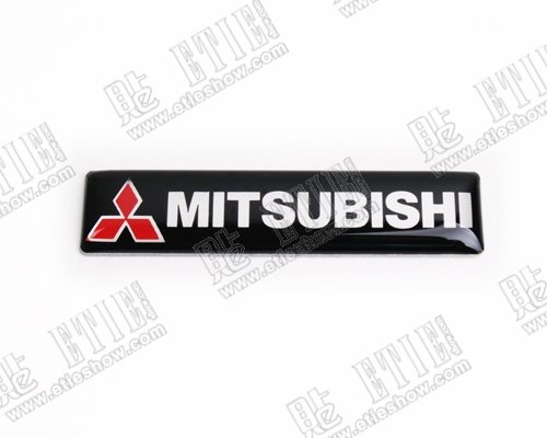 Mitsubishi Logo 3d. Wholesale Mitsubishi Aluminum adhesive Car logo sticker\\3d car logo sticker\\Guaranteed