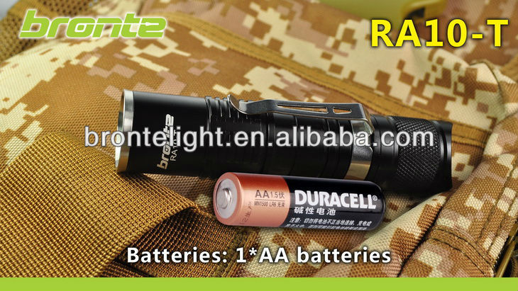 RA10-T電灯クリーXP-G2R5は245LM4モードAA Battety耐久性のある航空機グレードのアルミニウム屋外の防水LED懐中電灯のLED問屋・仕入れ・卸・卸売り