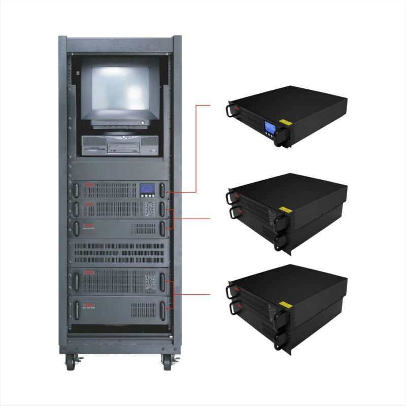 2U/3Uサーバー部屋のための19インチのラックマウントUPS 1KVA-10KVA 220vac問屋・仕入れ・卸・卸売り